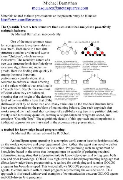 2005 Research Conference Materials